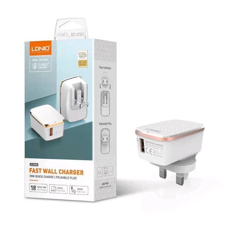 [SKU-000128] CARGADOR COMPLETO TIPO C LDNIO A1204Q